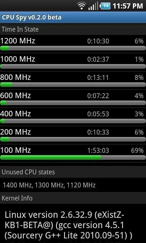 CPU Spy स्क्रीनशॉट 2