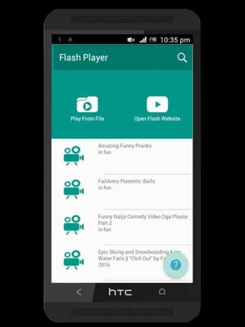 Universal Flash Player स्क्रीनशॉट 3
