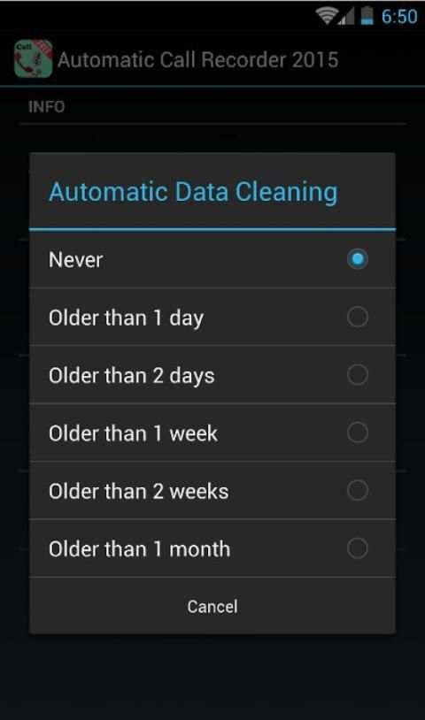 Automatic Call Recorder 2015 2 تصوير الشاشة