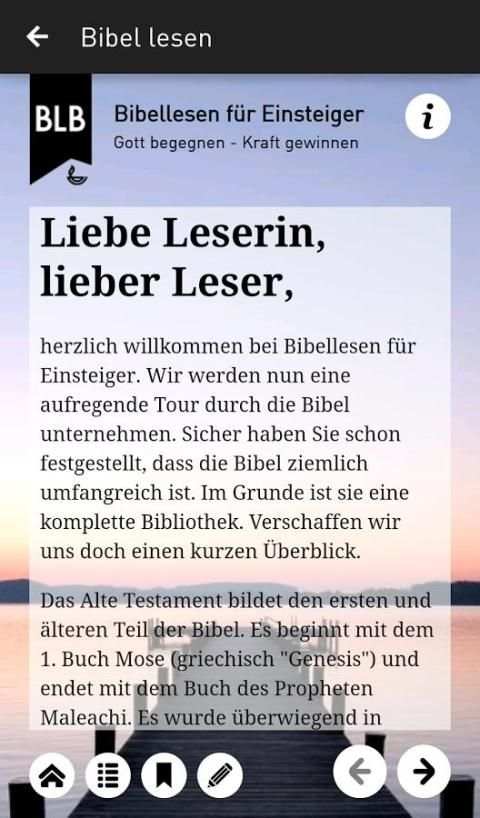 Bibel lesen mobil screenshot 2