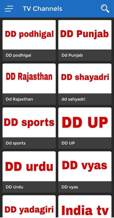 DD Live Tv - Live Cricket Tv screenshot 4