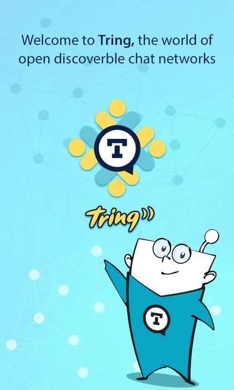 Tring - Network Messenger 1 تصوير الشاشة