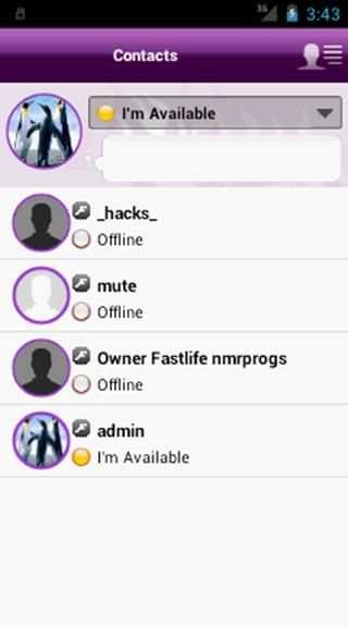 Fastlife Messenger Chat 10 تصوير الشاشة