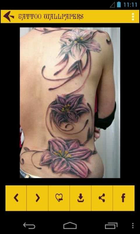 Tattoo Wallpapers 2 تصوير الشاشة