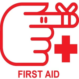 ikon Indian Red Cross First Aid