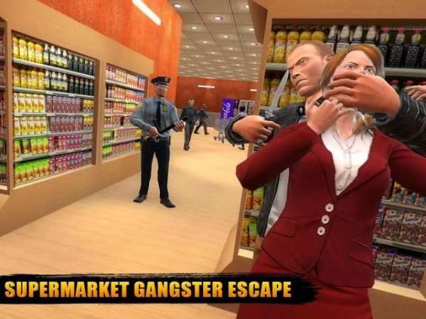 Supermarket Gangster Escape 3D screenshot 5