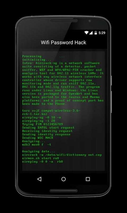 Wifi Password Hacker (Prank) screenshot 2