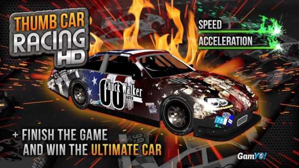 Thumb Car Racing स्क्रीनशॉट 5