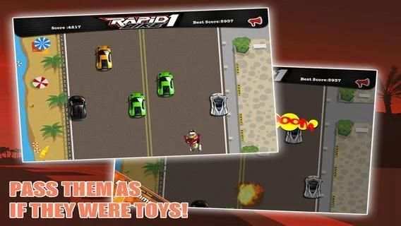 Highway Cars Racing-Sin City screenshot 1