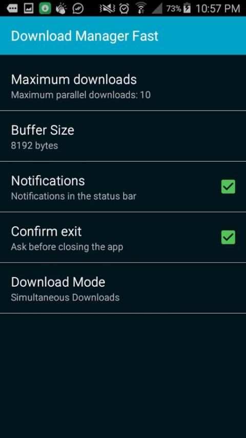 Download Manager Fast 2 تصوير الشاشة