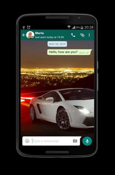 Hot Cars Messenger Wallpaper screenshot 6