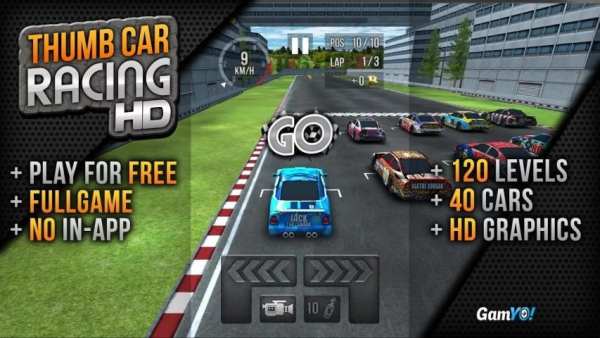 Thumb Car Racing स्क्रीनशॉट 10