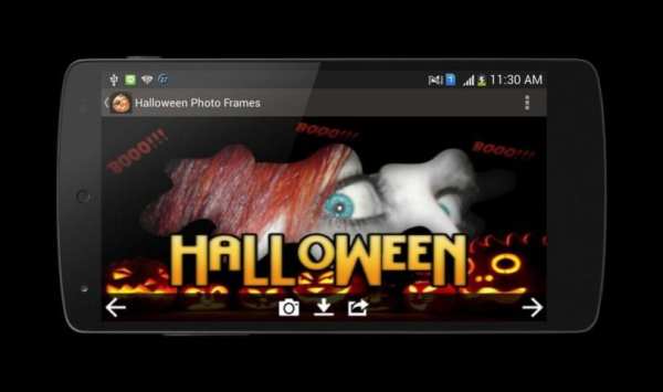 Halloween Photo Frames 1 تصوير الشاشة