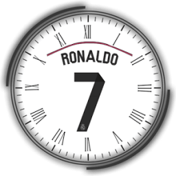 Cristiano Ronaldo Widget Clock иконка