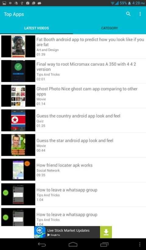 Best android apps-How to video स्क्रीनशॉट 3