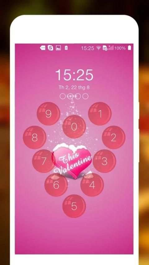 lock screen keypad screenshot 1