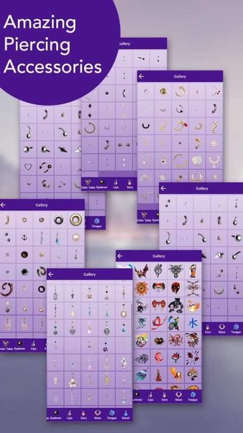 Piercing Photo Editor скриншот 2