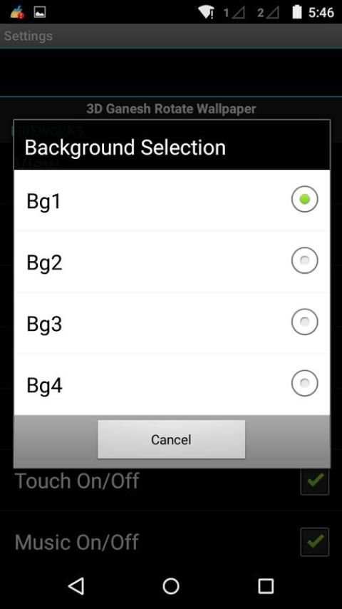 3D Ganesh Live Wallpaper screenshot 2