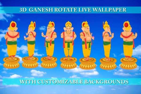 3D Ganesh Live Wallpaper screenshot 10