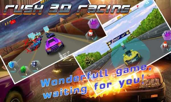 Rush 3D Racing 2 تصوير الشاشة