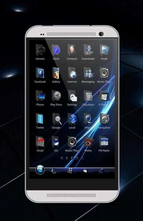 Free Windows Theme Go Launcher 1 تصوير الشاشة