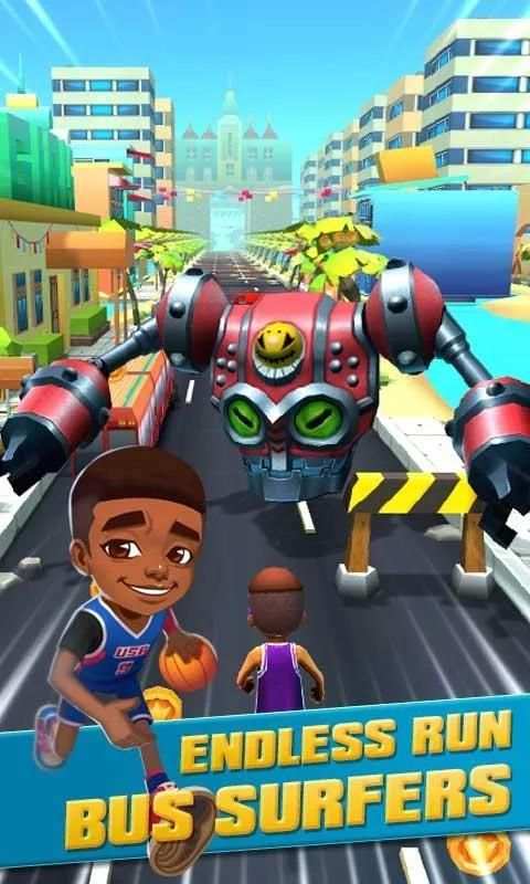 Bus Run Surfers screenshot 3