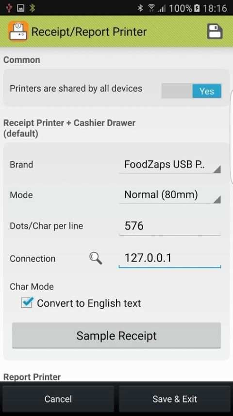 USB POS Printer Boost स्क्रीनशॉट 1
