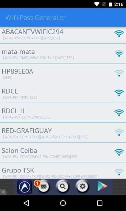 WiFi Password Generator 2 تصوير الشاشة
