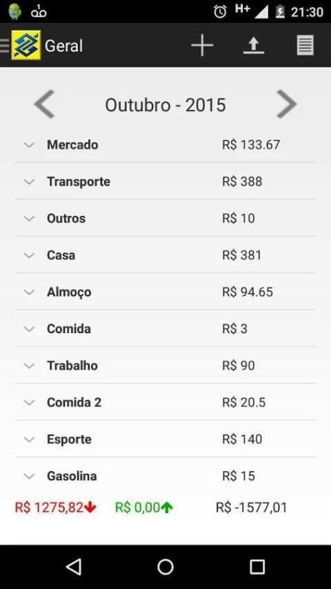 Controle Financeiro screenshot 5