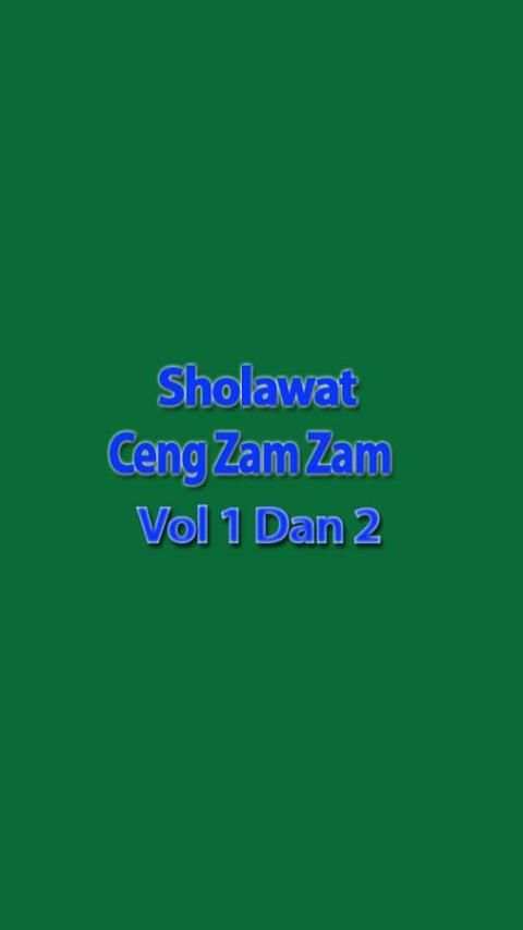 Sholawat Ceng Zam zam 3 تصوير الشاشة