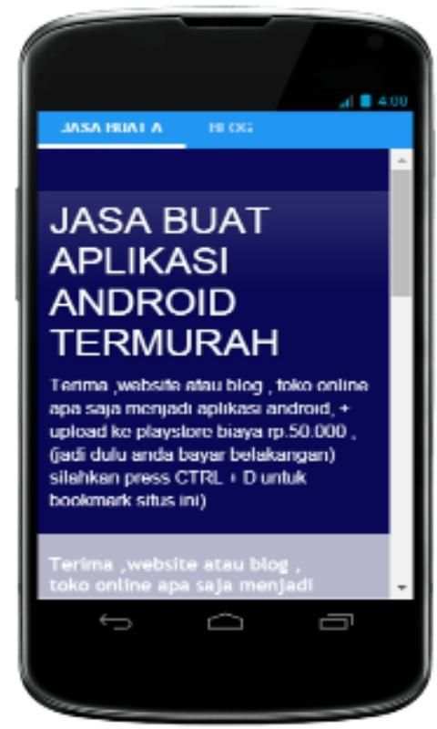 JASA BUAT APLIKASI ANDROID screenshot 5