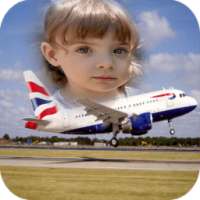 Airplane Photo Frame on 9Apps