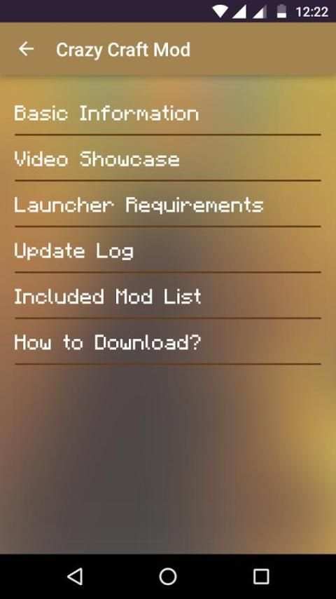 Crazy craft Mod for Minecraft 3 تصوير الشاشة
