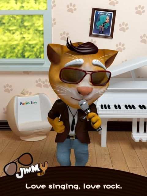 Talking Jimmy Cat:Not Tom Cat screenshot 1