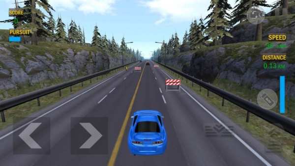 Police Traffic Fever 3D Racing скриншот 1
