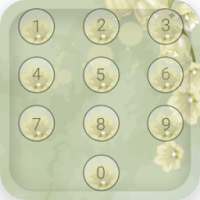 AppLock Theme Flowering on 9Apps