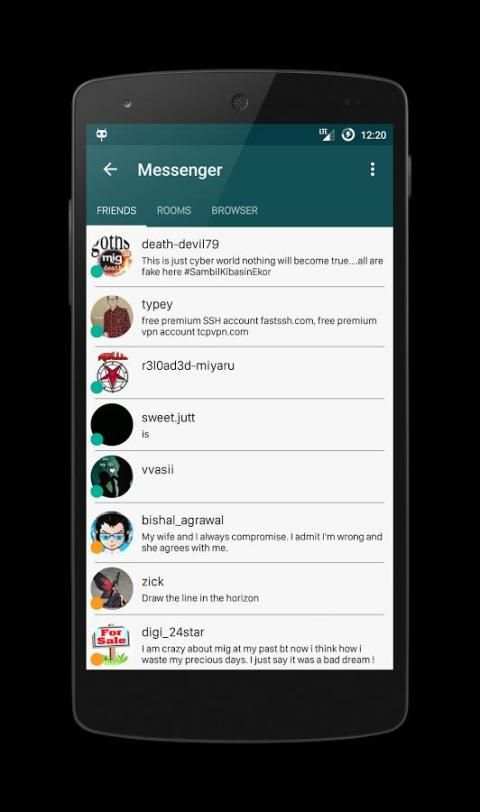 mig Messenger screenshot 4