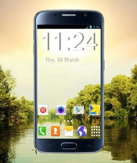 Transparent Screen Theme screenshot 1