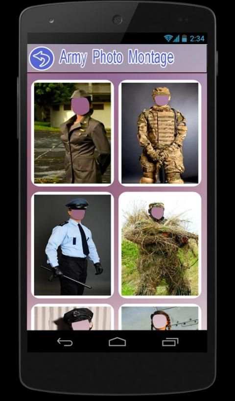 Army Photo Montage screenshot 1