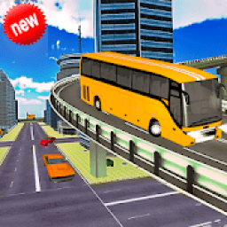 Urban City Bus Driver 3D Game आइकन