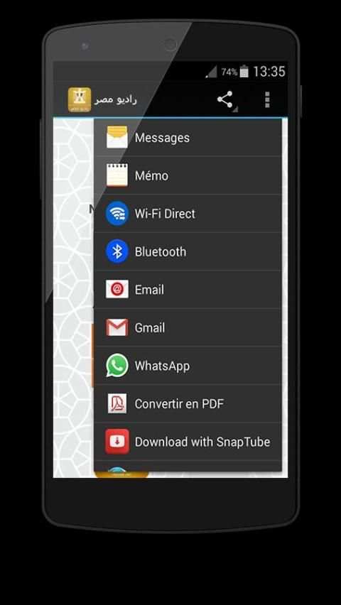 راديو مصر بدون انترنت screenshot 2