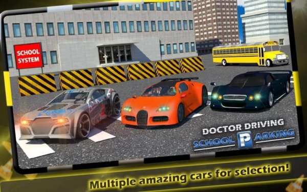 Doctor Driving: School Parking screenshot 10