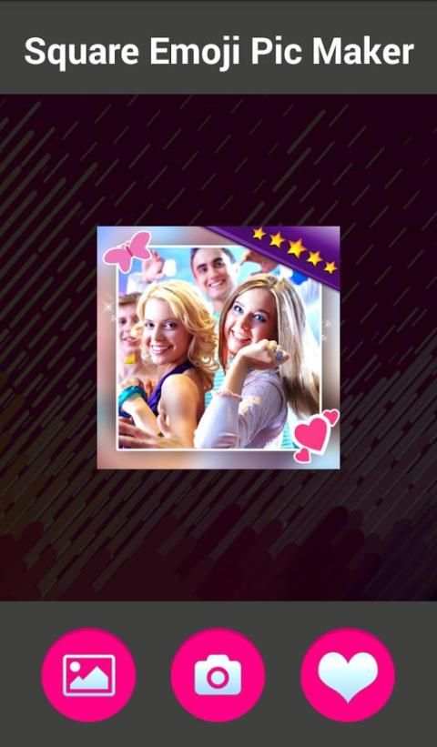 SnapSquare Emoji Picture Maker screenshot 3