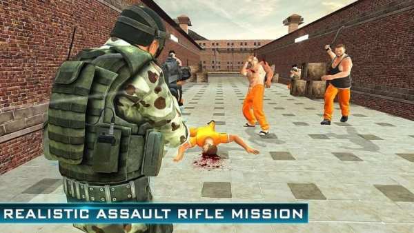 Prison Escape Police Sniper 3D screenshot 13