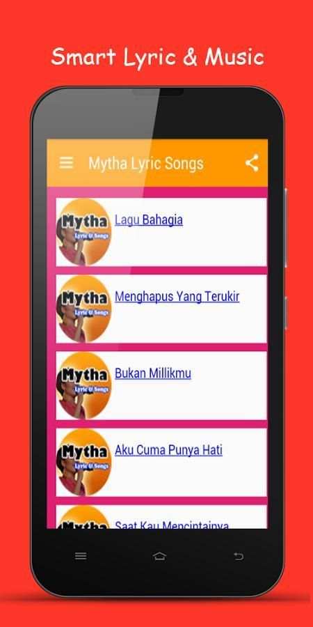Lirik & Lagu Mytha 2016 screenshot 2