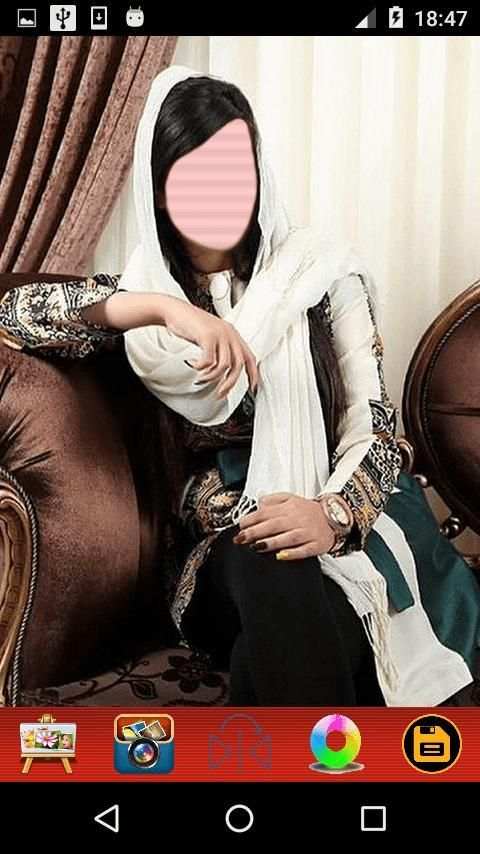 Girls Dupatta Photo Montage screenshot 13
