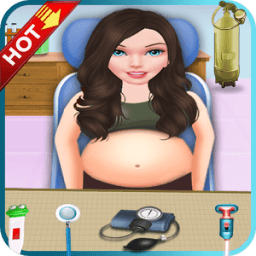 मातृत्व डॉक्टर आइकन