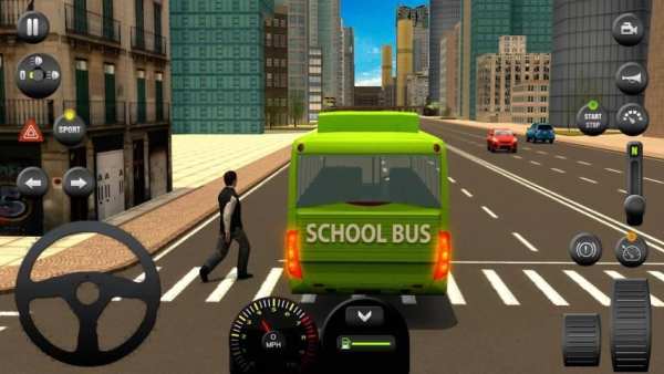 City Bus Driving Sim скриншот 3