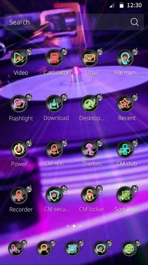 DJ CM Launcher Theme screenshot 2