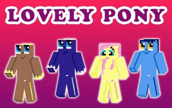 Little Pony Skins Minecraft screenshot 1